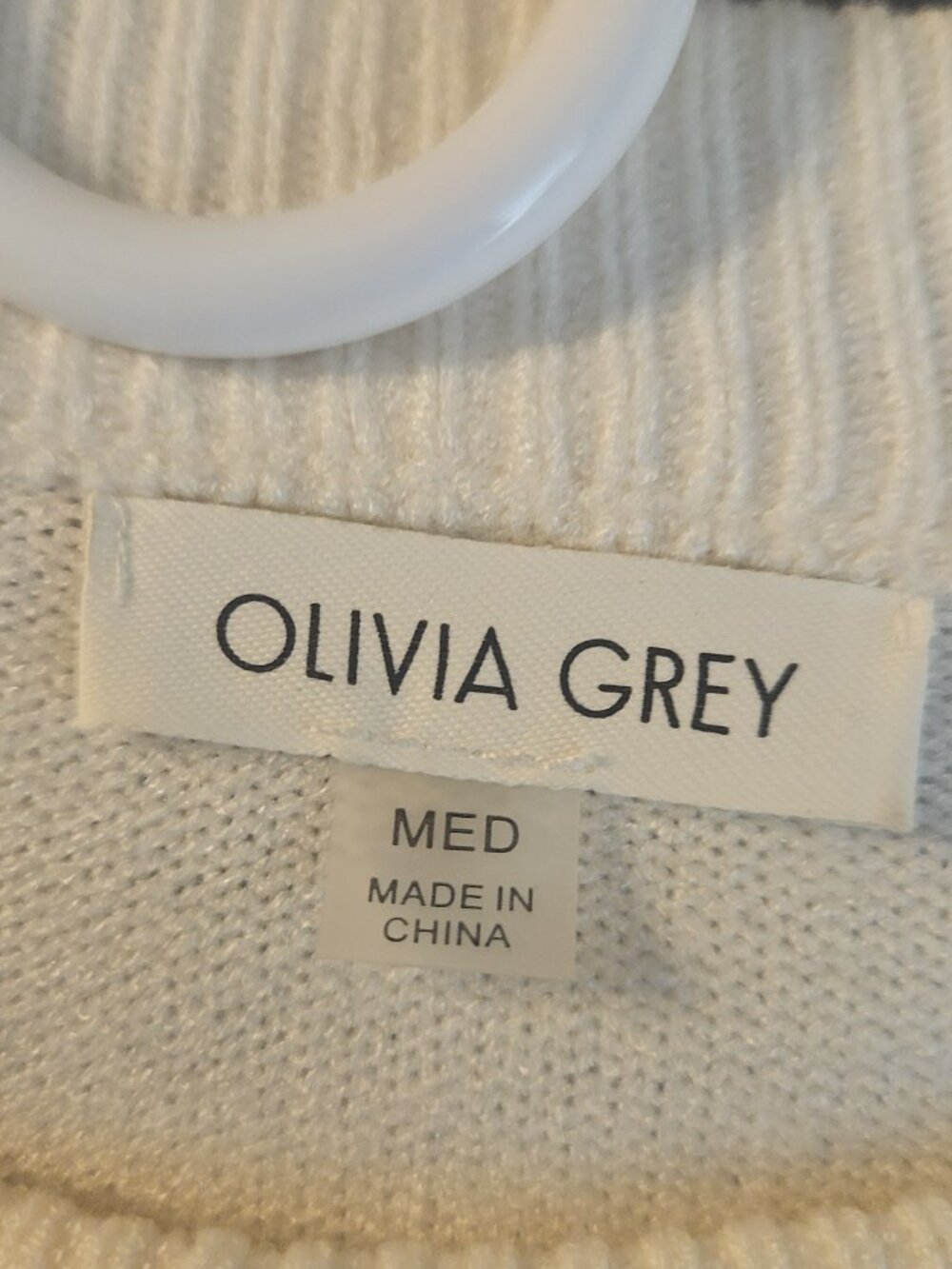 Olivia Grey striped sweater - Picture 4 of 4